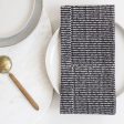 Tiny Dot Midnight Block Printed Napkins - set of 4 Online now