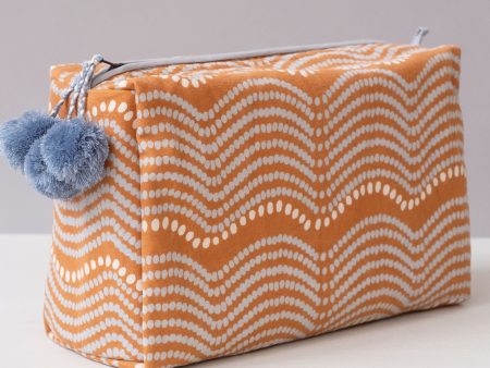 Waves Pumpkin Toiletry Bag Supply