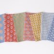 Beckett Cloud Block Printed Napkins - set of 4 For Discount