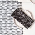 Beckett Midnight Block Printed Napkins - set of 4 Online now