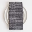 Tiny Dot Midnight Block Printed Napkins - set of 4 Online now