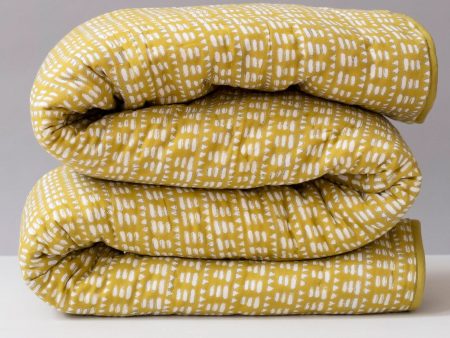 Matta Mustard Little Quilt on Sale