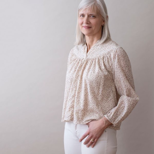 Isobel Top- Floret Cream Supply