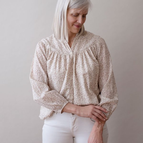 Isobel Top- Floret Cream Supply