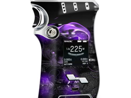 Black Panther Purple Smoke Smok Mag kit Skin Hot on Sale