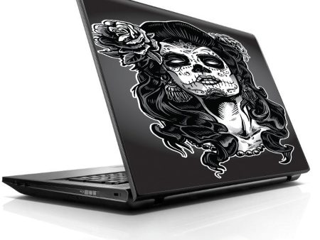 Sugar Skull Girl Dia De Los Meurtos HP Dell Compaq Mac Asus Acer 13 to 16 inch Skin Sale