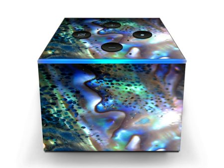 Abalone Pearl Sea Shell Green Blue Amazon Fire TV Cube Skin Online