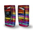 Skin Decal Vinyl Wrap for Smok Devilkin Kit 225w Vape (includes TFV12 Prince Tank Skins) skins cover   Colorwood Aged Fashion