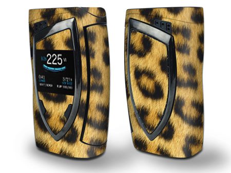 Skin Decal Vinyl Wrap for Smok Devilkin Kit 225w Vape (includes TFV12 Prince Tank Skins) skins cover   Cheetah print For Cheap