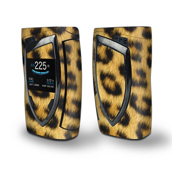 Skin Decal Vinyl Wrap for Smok Devilkin Kit 225w Vape (includes TFV12 Prince Tank Skins) skins cover   Cheetah print For Cheap