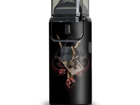 Ace Of Spades Skull Hand Aspire Breeze 2 Skin Fashion