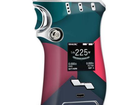 Pattern Pink Blue Smok Mag kit Skin Cheap