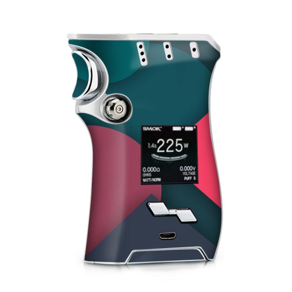 Pattern Pink Blue Smok Mag kit Skin Cheap