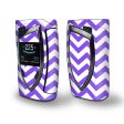 Skin Decal Vinyl Wrap for Smok Devilkin Kit 225w Vape (includes TFV12 Prince Tank Skins) skins cover   Purple Chevron Fashion