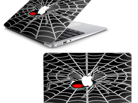 Black Widow Spider Web Macbook Air 11  A1370 A1465 Skin For Cheap