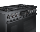 48  Pro Dual-Fuel Steam Range, Graphite Stainless Steel, Natural Gas For Sale