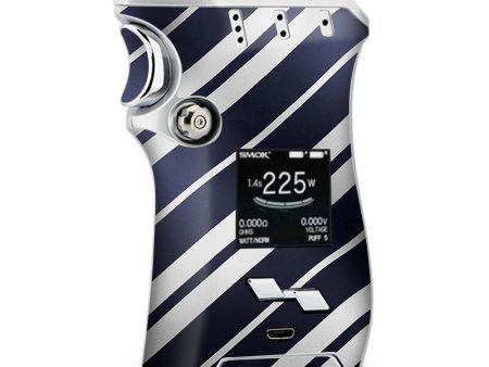 Black White Stripes Smok Mag kit Skin Sale