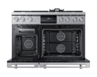 48  Pro Dual-Fuel Steam Range, Silver Stainless Steel, Natural Gas & Liquid Propane Online now