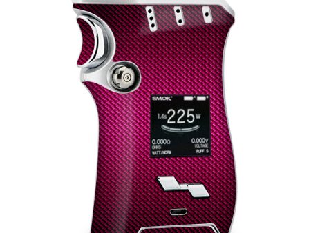 Pink,Black Carbon Fiber Graphite Smok Mag kit Skin Online Sale