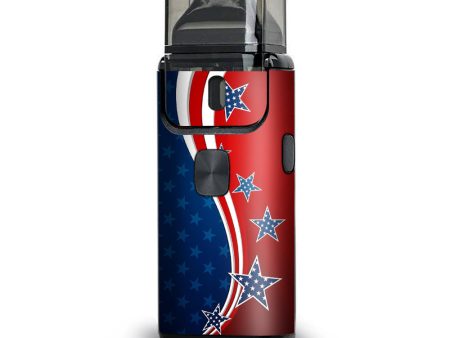 America Independence Stars Stripes Aspire Breeze 2 Skin Hot on Sale