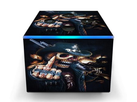 Middle Finger Skeleton Amazon Fire TV Cube Skin Supply