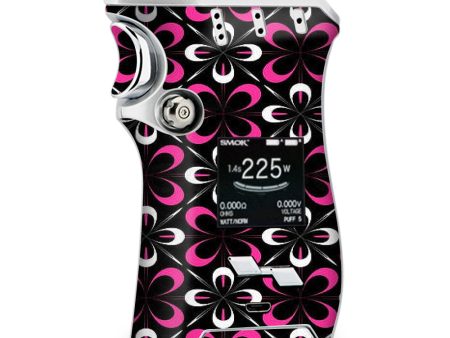 Abstract Pink Black Pattern Smok Mag kit Skin Sale