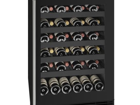 Hwc124 24  Wine Refrigerator With Black Frame Finish (115 V 60 Hz) Online Sale